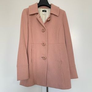 J. Crew Pink Wool Coat